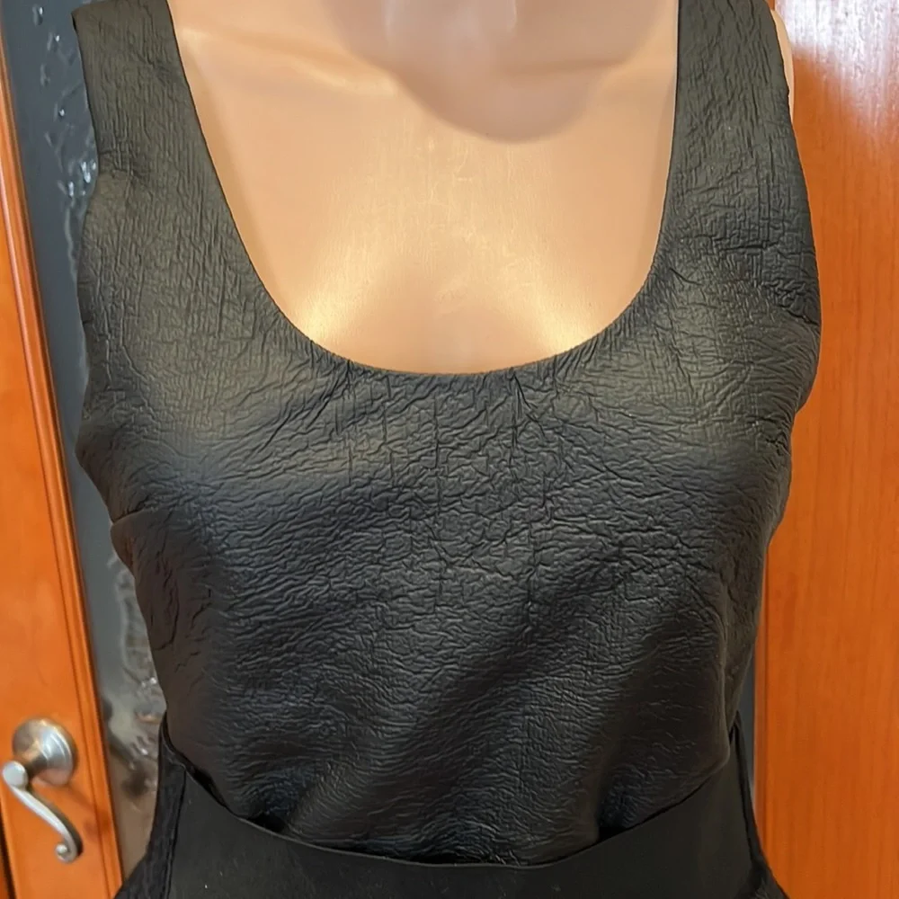 Black Pleather dress - Picture 9 of 13